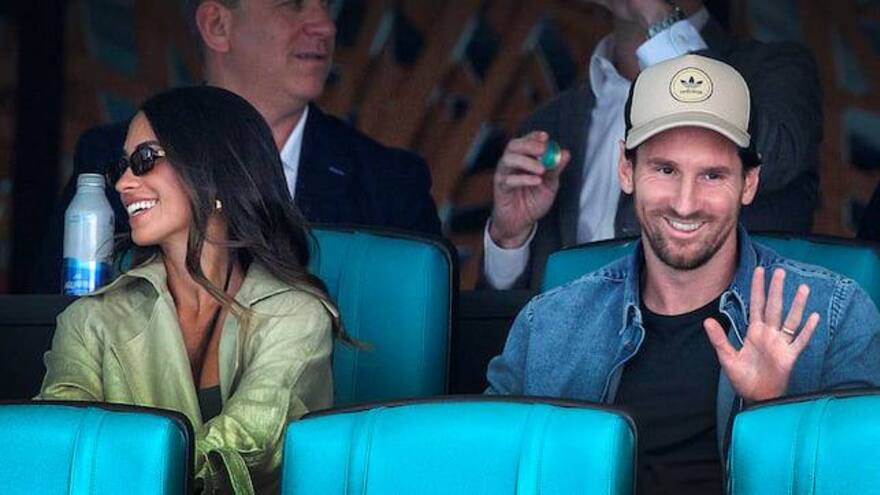 Lionel Messi Mayamida Jokovichning o‘yiniga tashrif buyurdi