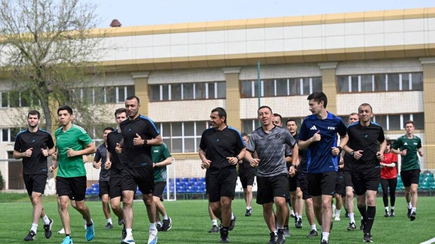 O‘zbekiston futbol hakamlari markazida navbatdagi o’quv-yig’in mashg’uloti bo’lib o’tdi