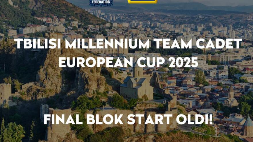 Tbilisi Millennium Team Cadet European Cup 2025. Sportchilarimizdan dastlabki medallar!
