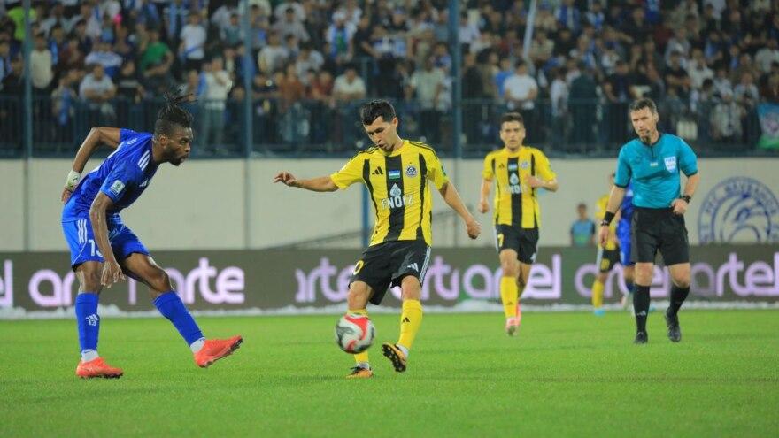 Oʻzbekiston Kubogi. "Neftchi" vodiya derbisida "Navbahor"dan ustun keldi