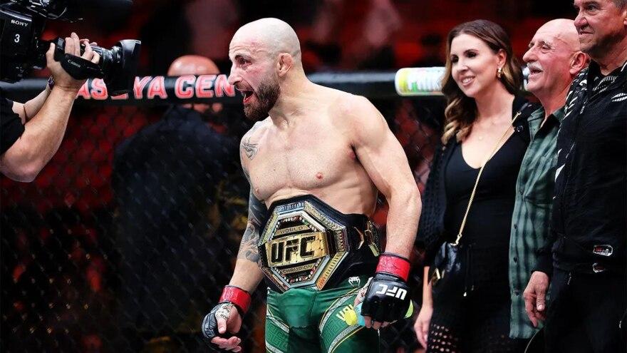 Aleksandr Volkanovski P4P reytingida yana top-10 talikka qaytdi