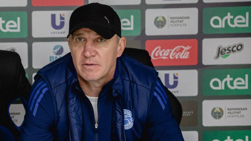 Сергей Лушан: "Ким яхшироқ ҳолатда бўлса, ўша футболчи майдонга тушади"