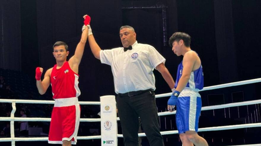 Ayubxon Baxtiyorov WBC Gran-prisida g'alaba bilan start qildi