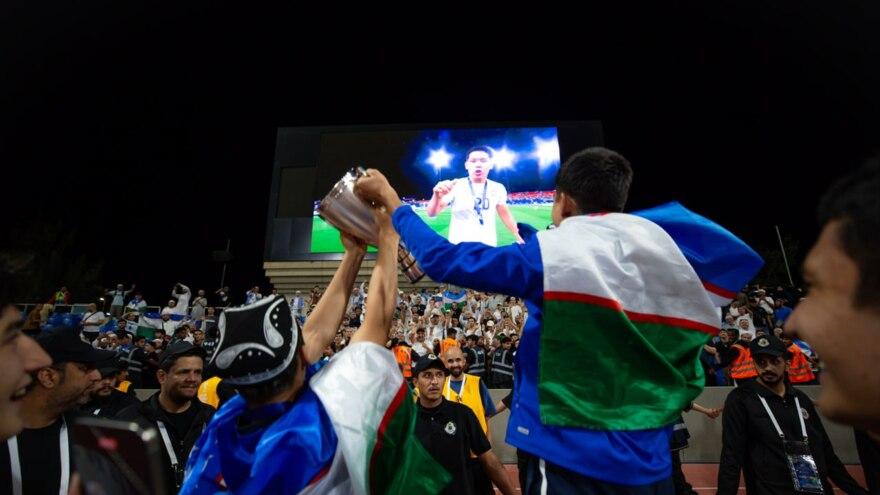 O'zbekiston U17 terma jamoasi a'zolari unvon va medallar bilan taqdirlandilar