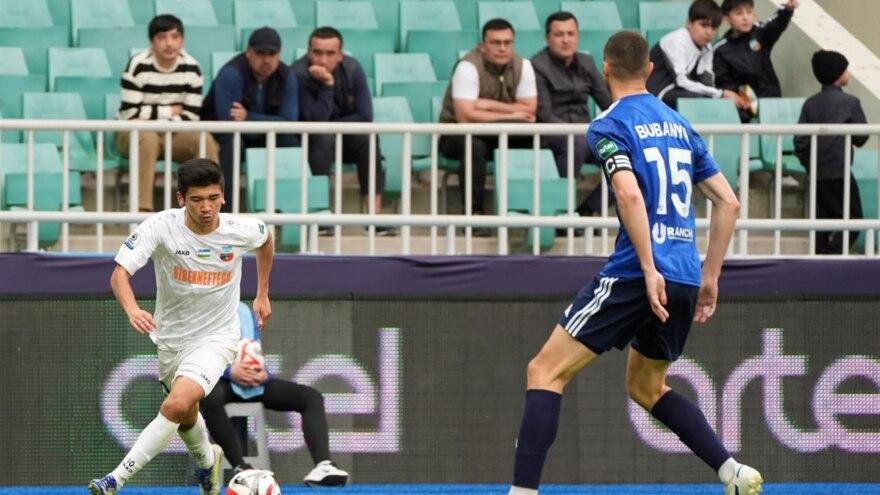 Лига комиссари: ""Хоразм U21" - "Бунёдкор U21" ўйини тўрт дақиқа кеч бошланди
