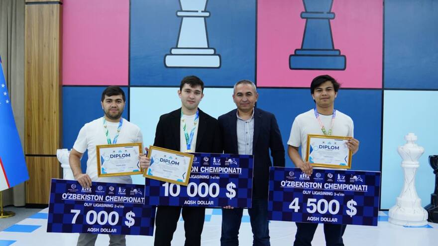 Шахмат. Олий Лигада чемпионлар аниқланди