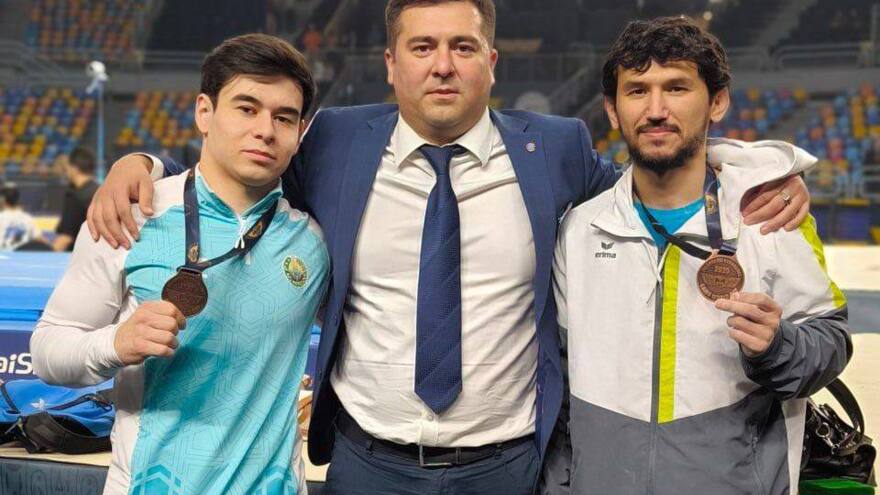 Ўзбек гимнастлари Мисрдаги Жаҳон кубоги босқичида икки бронза медални қўлга киритди