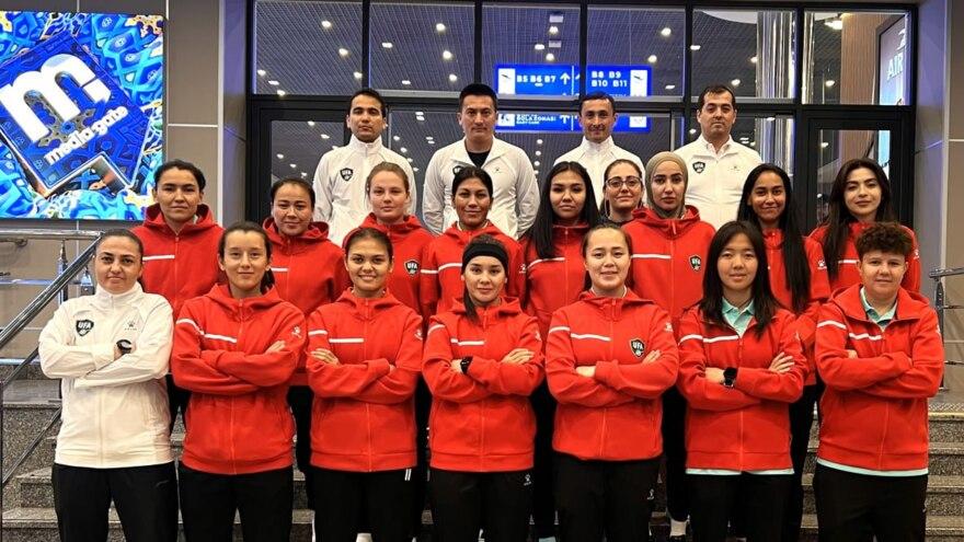 Oʻzbekiston ayollar terma jamoasi Xitoyga yetib bordi