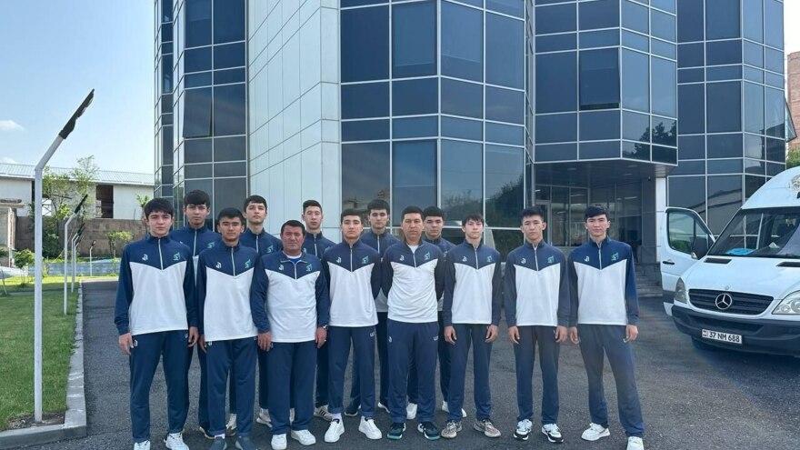 U 16 voleybolchilarimiz Yerevanda!