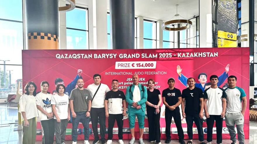 Ўзбекистон дзюдо терма жамоаси Остона шаҳридаги “Qazaqstan Barysy” Grand Slam турнирида иштирок этади
