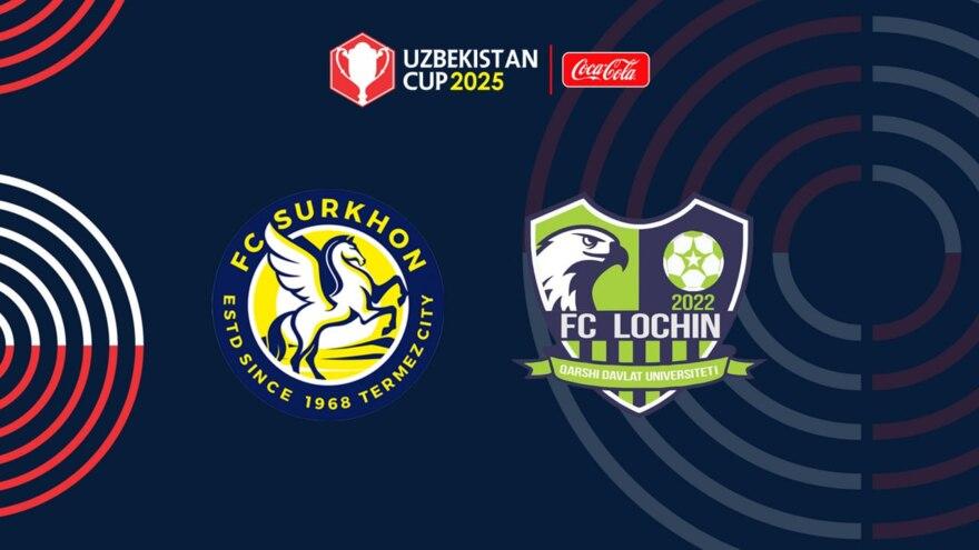 O‘zbekiston kubogi. "Lochin" Termizda "Surxon" ustidan zafar quchib, keyingi bosqichga yo‘l oldi