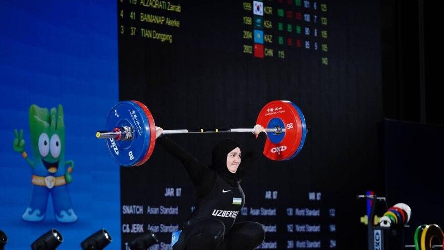 Tursunoy Jabborova Osiyo chempionati sovrindori boʻldi