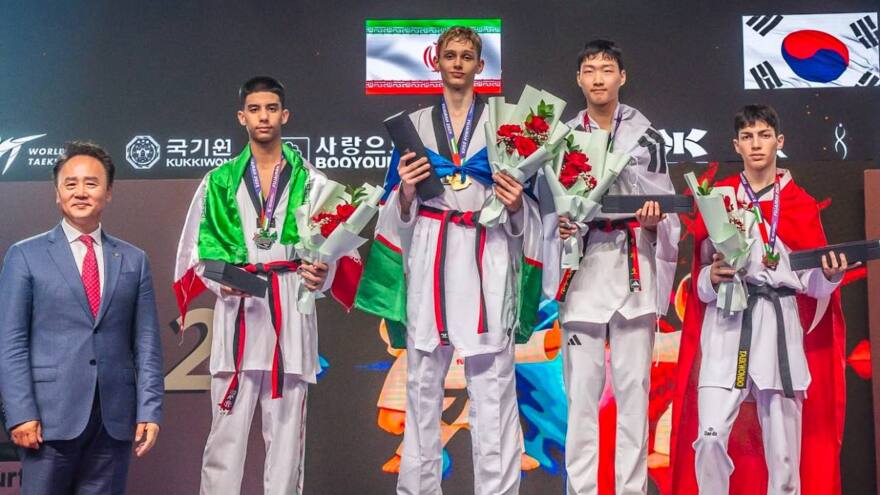 Taekvando. Hozircha ikkita medalni qo'lga kiritdik. Ulardan biri oltin!