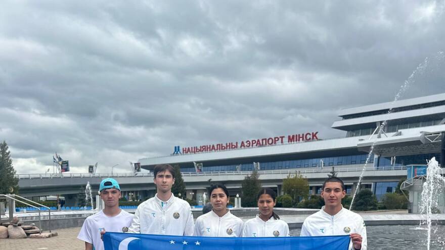 Terma jamoamiz sportchilari Brest shahriga yetib bordi
