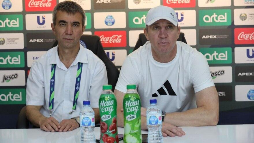 Sergey Lushan: “Biz har bir o‘yinda maydonga g‘alaba ishtiyoqida tushamiz”
