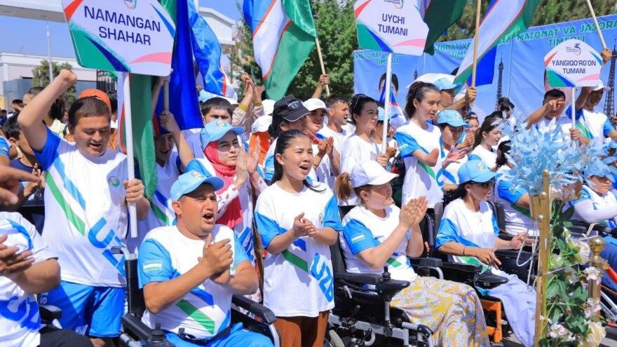 “Besh tashabbus paralimpiadasi”ning Namangan viloyati bosqichiga start berildi