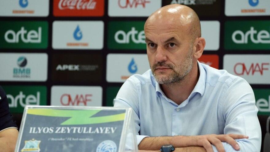 Ильёс Зейтуллаев: “Футболчиларим билан фахрланаман!”