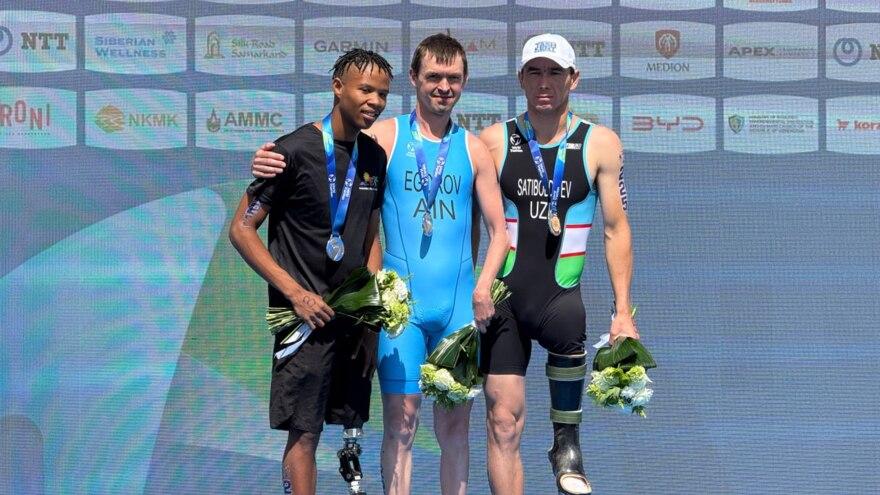Samarqandda para triatlon bo'yicha Jahon kubogi o'tkazildi