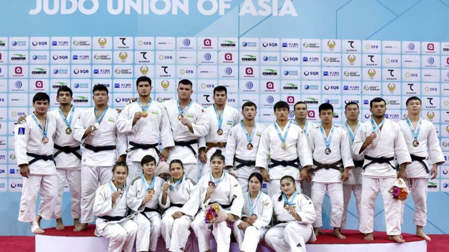 Tashkent Cadet and Junior Asian Cup: Ўзбекистон ёш дзюдочилари 32 та медал билан мутлақ ғолибликни қўлга киритди