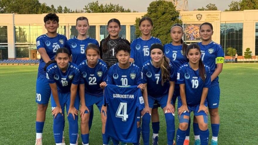 O'zbekiston U-20 ayollar terma jamoasi Qozog'istonlik tengqurlarini mag'lub qildi