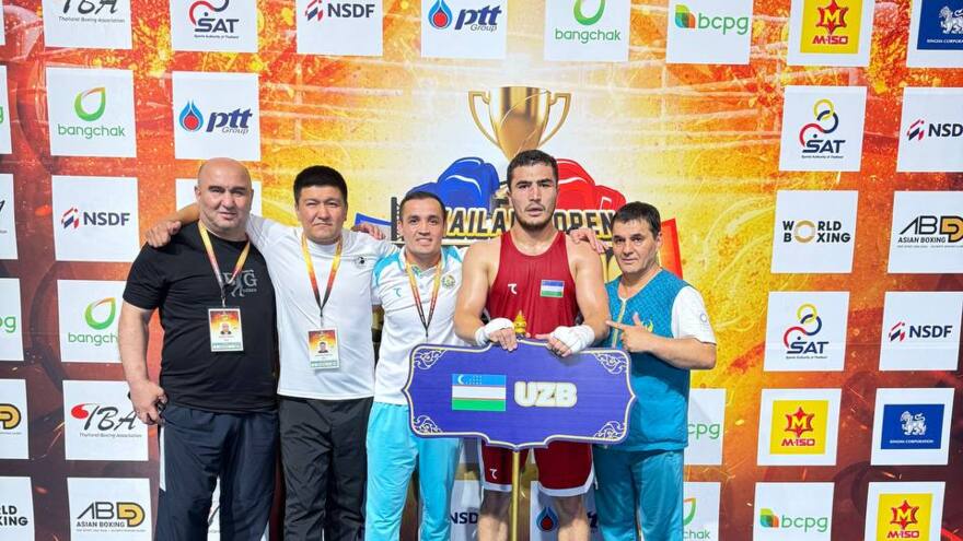 O‘zbekistonlik bokschilar “Thailand Open” musobaqasida 1-o‘rinni egalladi