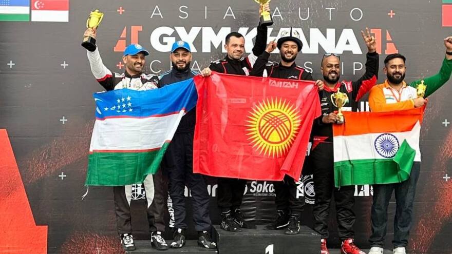 Ўзбекистон “Asia Auto Gymkhana Championship 2025” мусобақасининг илк босқичида шоҳсупага кўтарилди