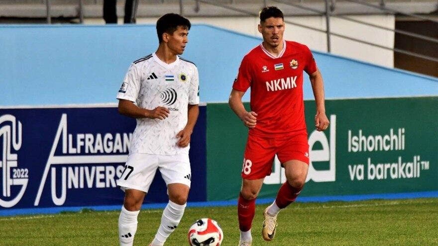 Superliga. Qoldirilgan o'yinda “Xorazm” “Qizilqum”ga hech qanday imkoniyat qoldirmadi