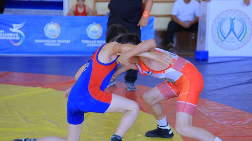 Namanganda yunon-rum va erkin kurash bo'yicha mintaqaviy bosqich bo'lib o'tdi