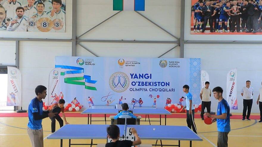 Stol tennisi turi bo‘yicha mintaqaviy bosqich davom etmoqda