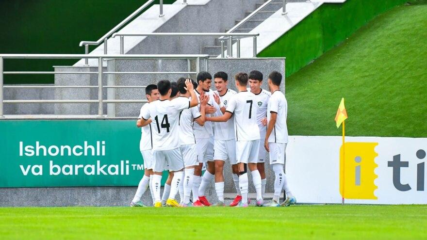 O‘zbekiston olimpiya jamoasi o‘rtoqlik o‘yinida Qirg‘izistondan ustun keldi