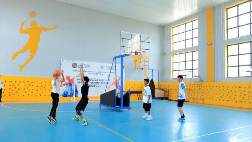 Yangihayot tumanida stritbol bo'yicha turnir bo'lib o'tdi