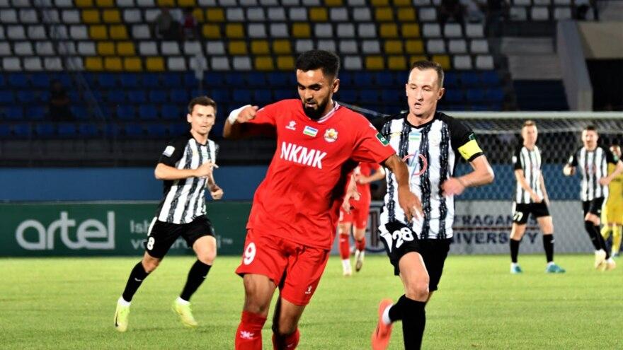 Superliga. "Qizilqum" Navoiyda "So‘g‘diyona" bilan durang o‘ynadi