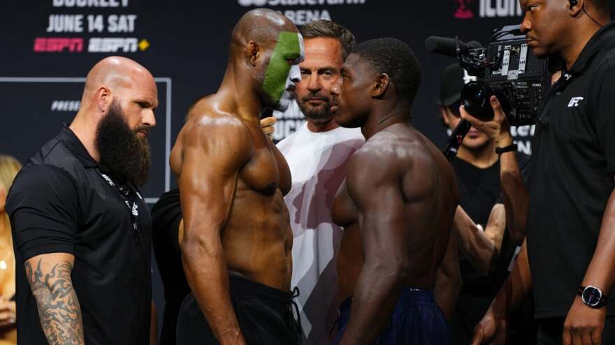 Kamaru Usman va Xoakin Bakli o'rtasidagi jang to'liq davom etdi