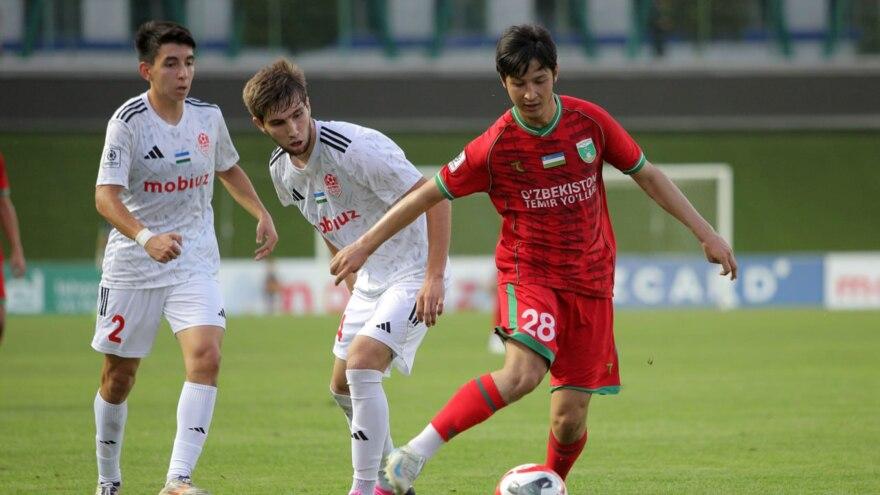 Pro-liga. "Lokomotiv" derbida "Olimpik Mobius"ni mag'lub etdi