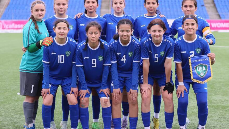 O‘zbekiston U-17 qizlar terma jamoasi Qirg‘izistonni mag‘lub etdi