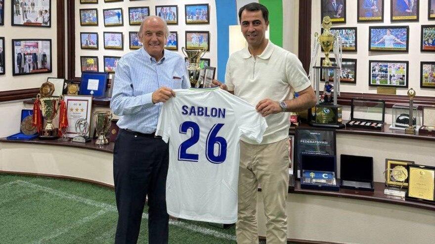 O'FA rahbariyati FIFA texnik departamenti bosh mutaxassisi Mishel Sablon bilan uchrashdi