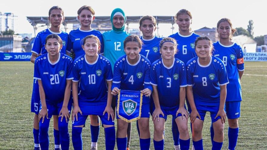 Nazorat o'yini. O'zbekiston U-17 qizlar terma jamoasi Qirg'iz Respublikasini mag'lub etdi