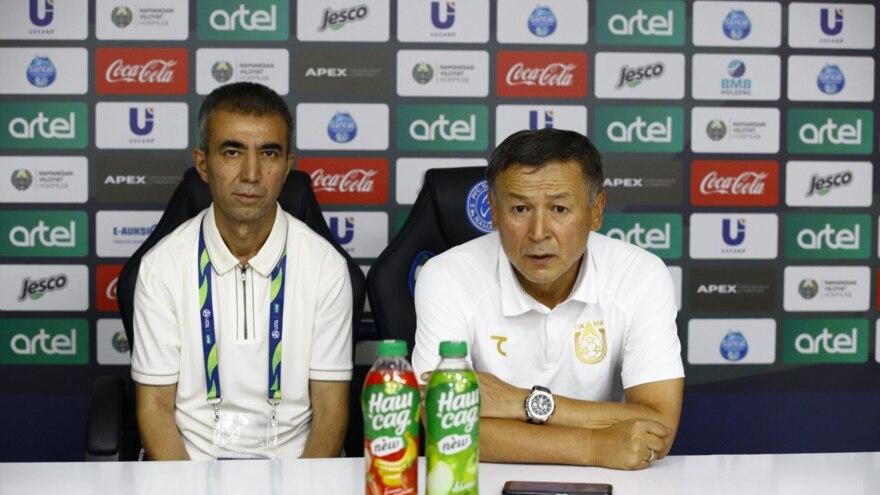 Mirjalol Qosimov: "Bugun omad yuz foiz 'Navbahor' tomonida bo‘ldi"