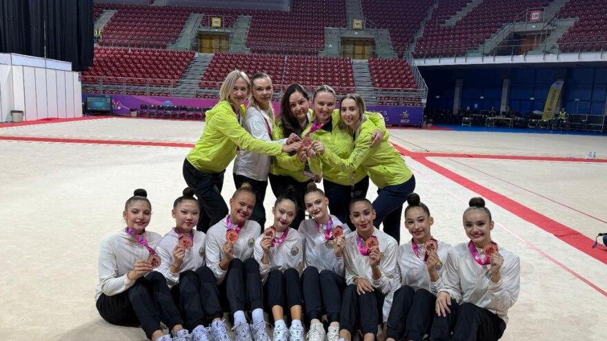 Yosh gimnastikachilarimiz jahon chempionatida bronza medallarini qo‘lga kiritishdi