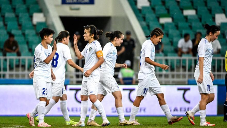 OK saralashi. O‘zbekiston ayollar terma jamoasi Shri-Lanka darvozasiga javobsiz 10 ta gol urdi
