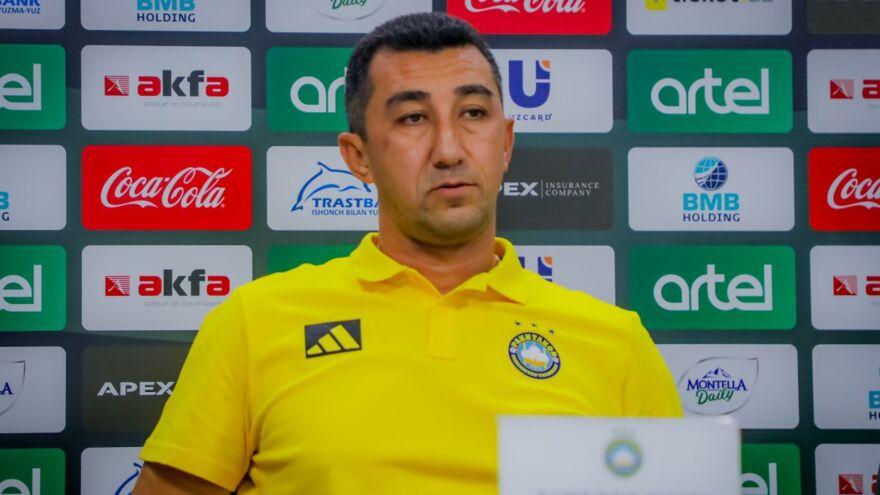 Kamoliddin Tojiyev: "Namoyish etilgan futboldan qoniqmadim"