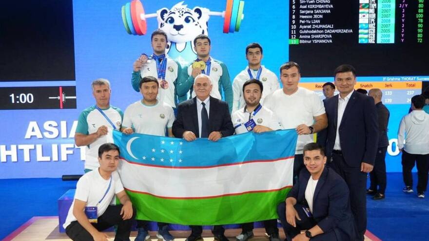 O‘zbekistonlik yosh og‘ir atletikachilardan Osiyo chempionatida medal “yog‘ini”