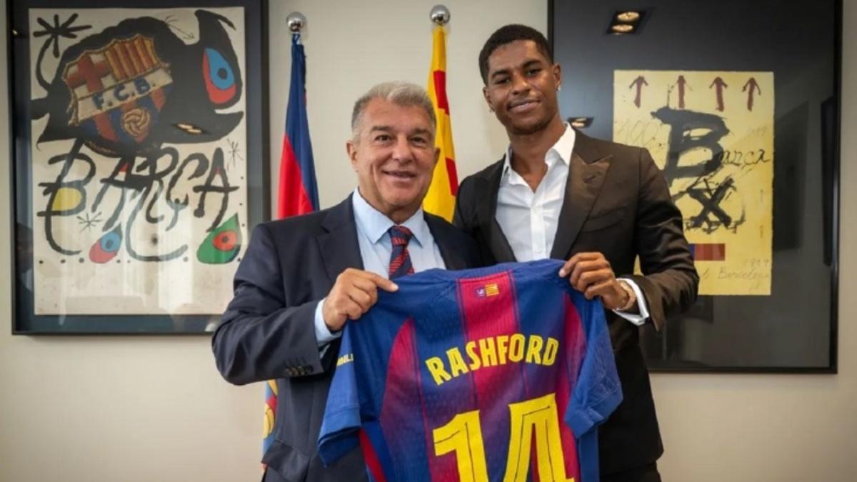 "Barselona" Rashfordning transferini e'lon qildi