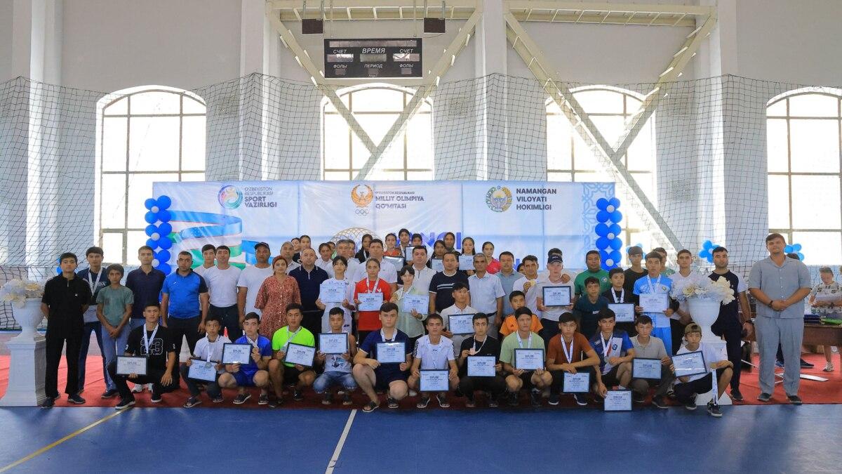 Namanganda “Yangi O‘zbekiston Olimpiya cho‘qqilari” sport musobaqasi bo‘lib o‘tdi
