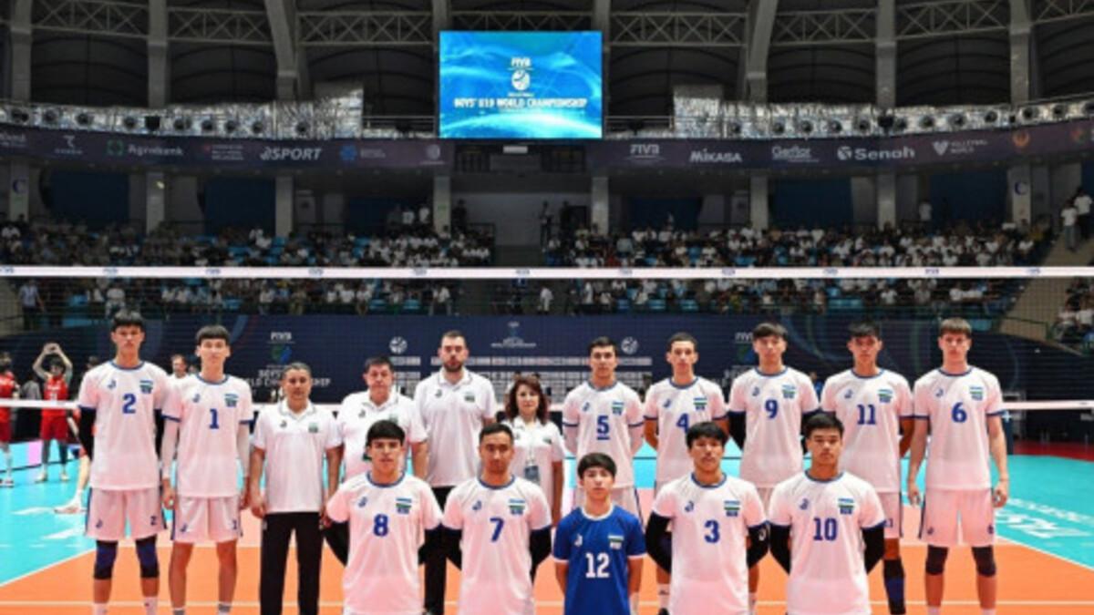 Voleybol. O‘zbekiston yoshlari 2-turda mag‘lub bo‘ldi