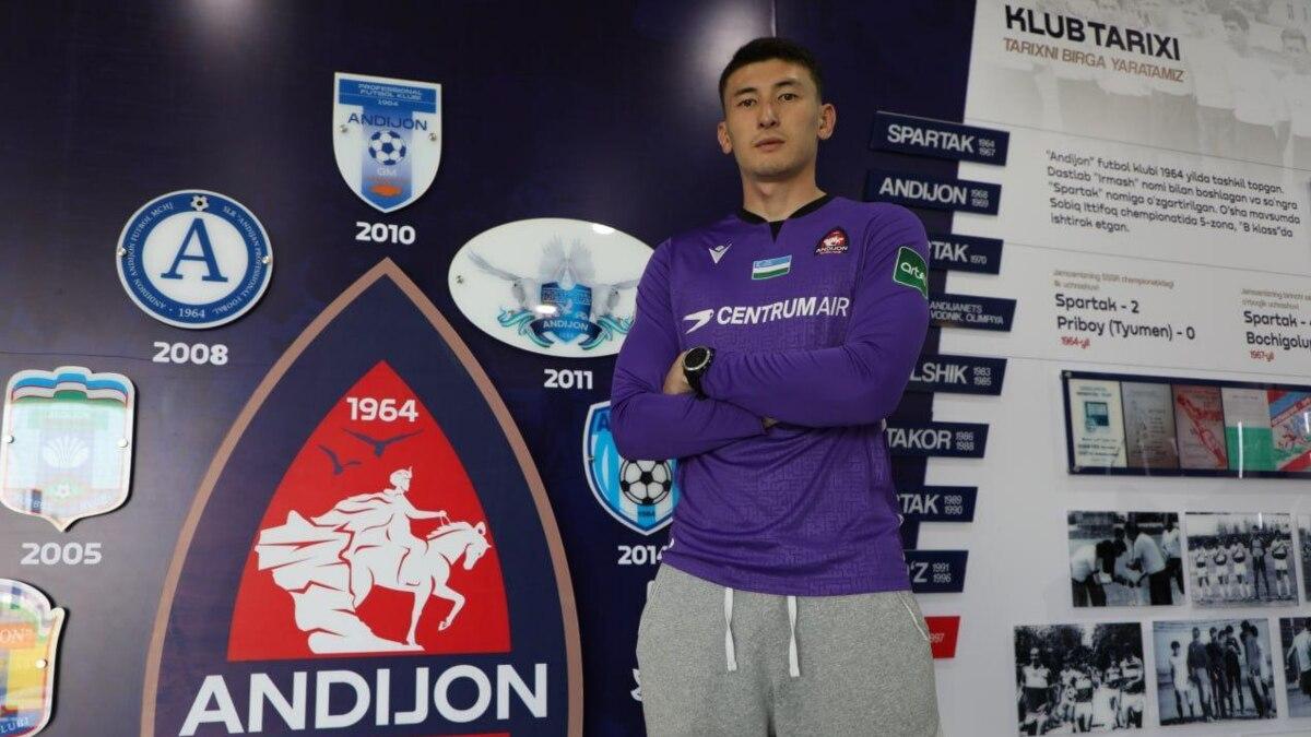 Erjan Tokotaev 'Andijon' a'zosiga aylandi