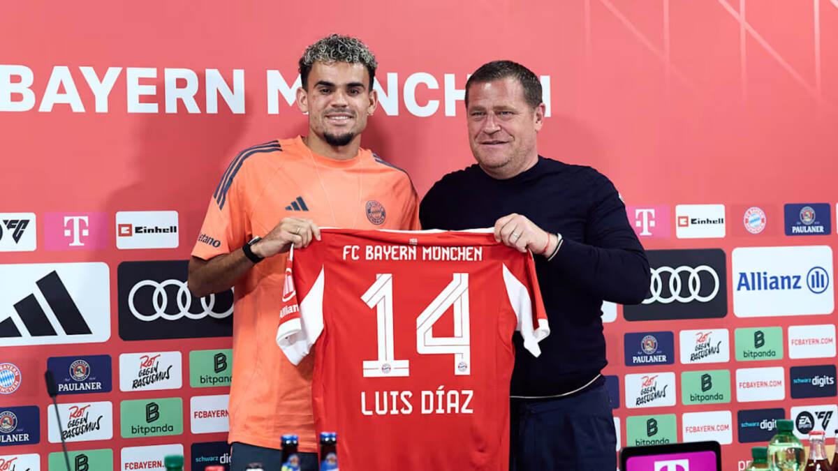 Luis Diasning "Bavariya"dagi maoshi ma'lum