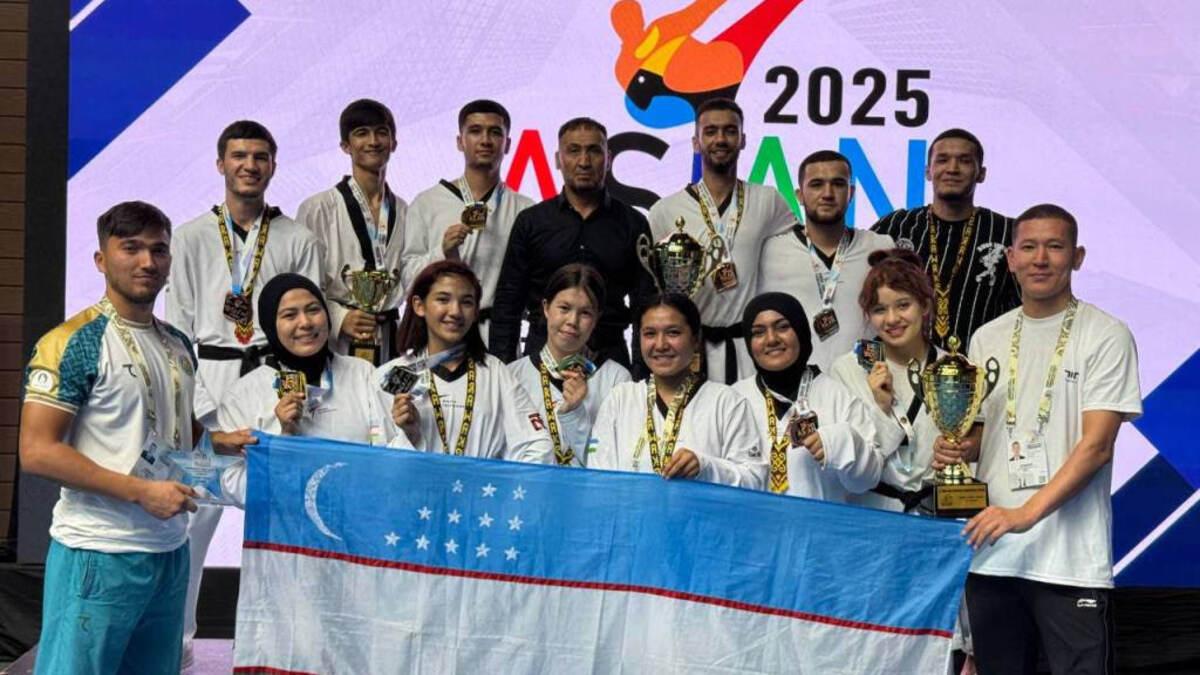 O'zbekistonlik para taekvondochilar Osiyoda tengsiz