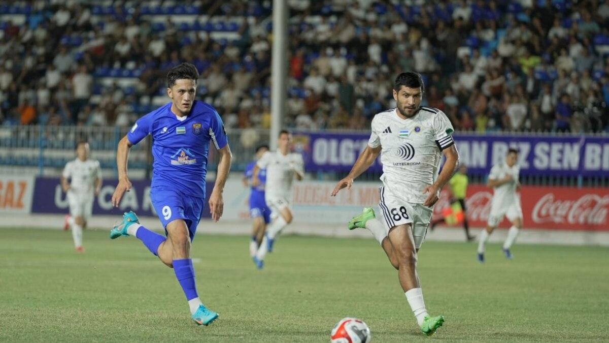 Superliga. "Xorazm" G'uzorda "Sho'rtan"dan ustun keldi