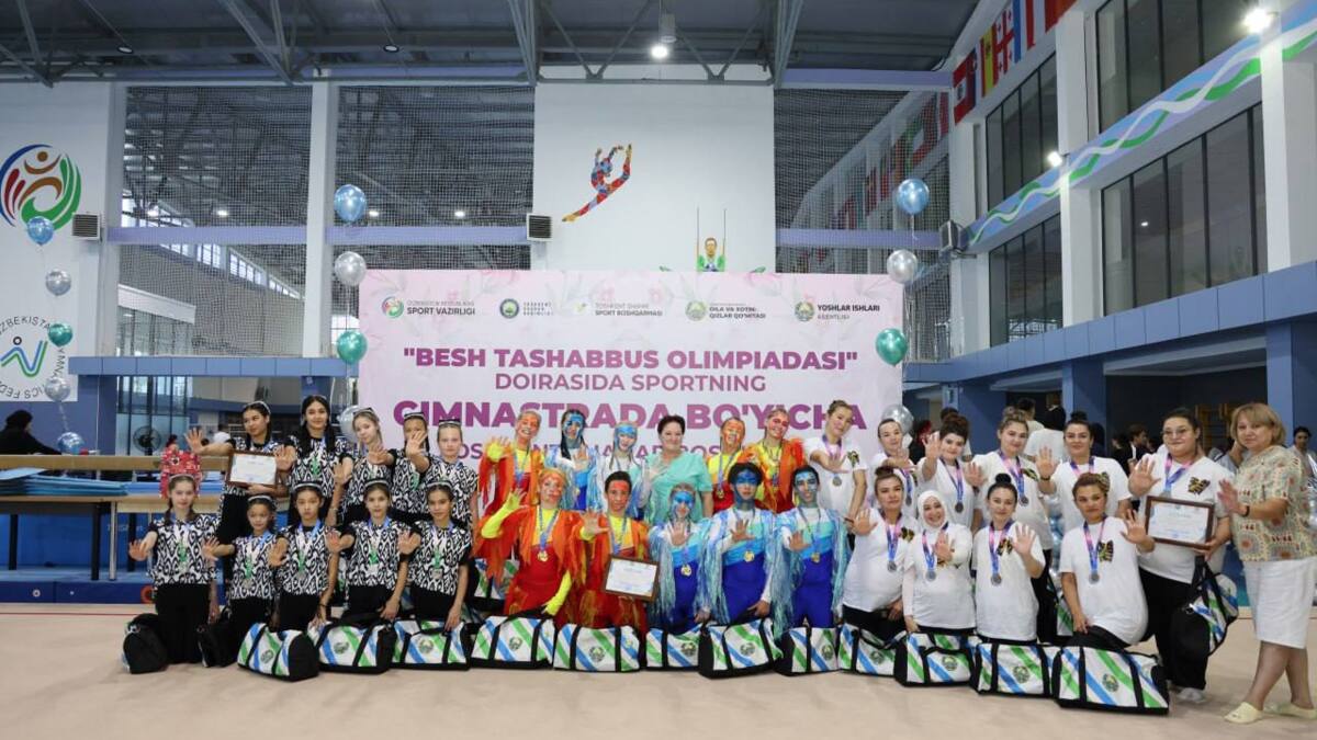 Toshkentda “Besh tashabbus olimpiadasi”ning gimnastika bo‘yicha shahar bosqichi o‘tkazildi
